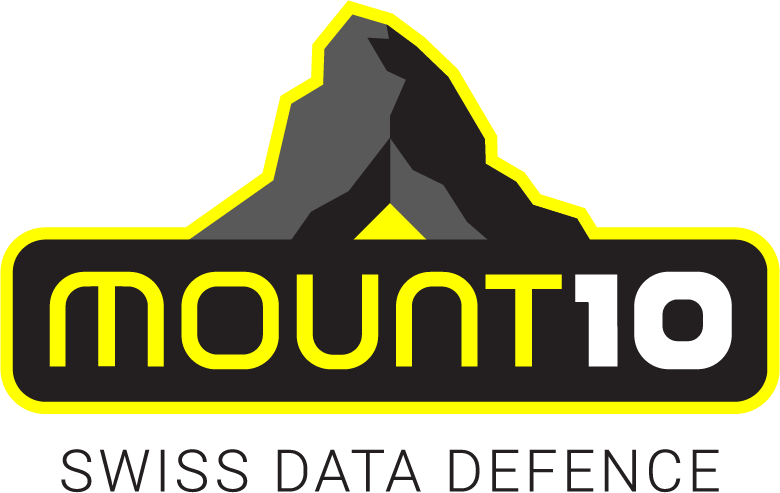 Mount10 Logo Claim schwarz