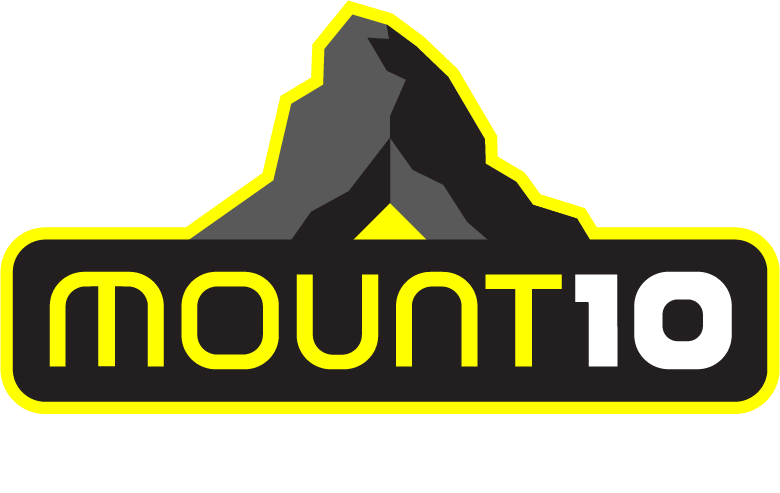 Mount10 Logo Claim weiss